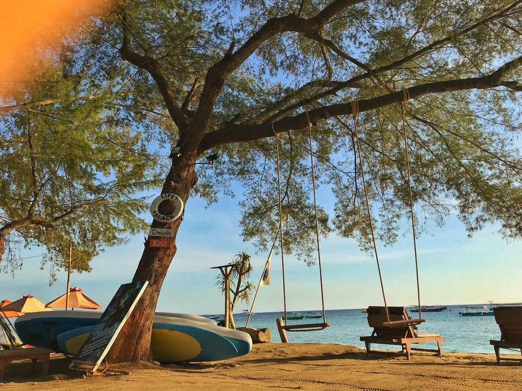 Good Heart Hotel Gili Trawangan Luaran gambar